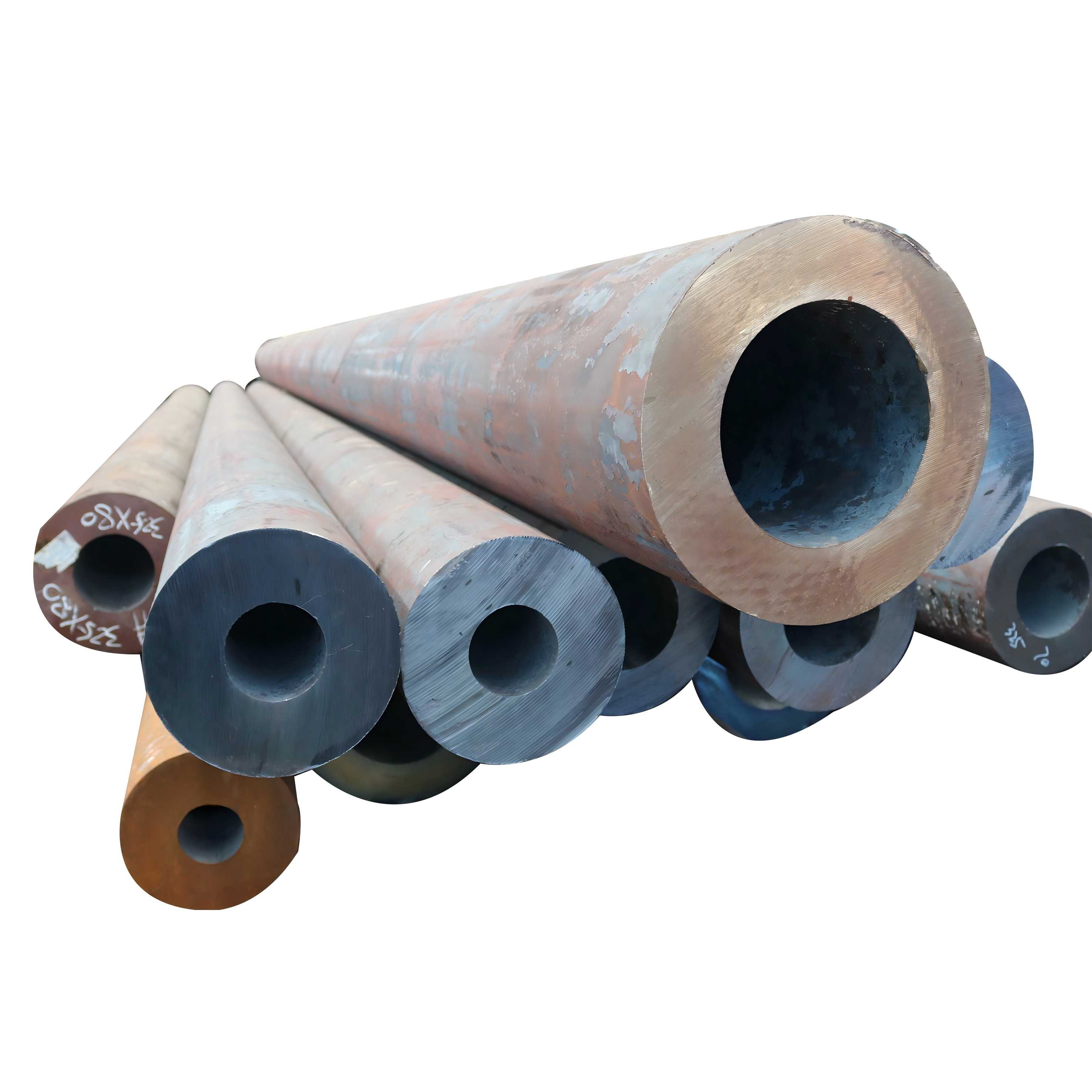 Round Carbon Hot Rolled Steel Pipe