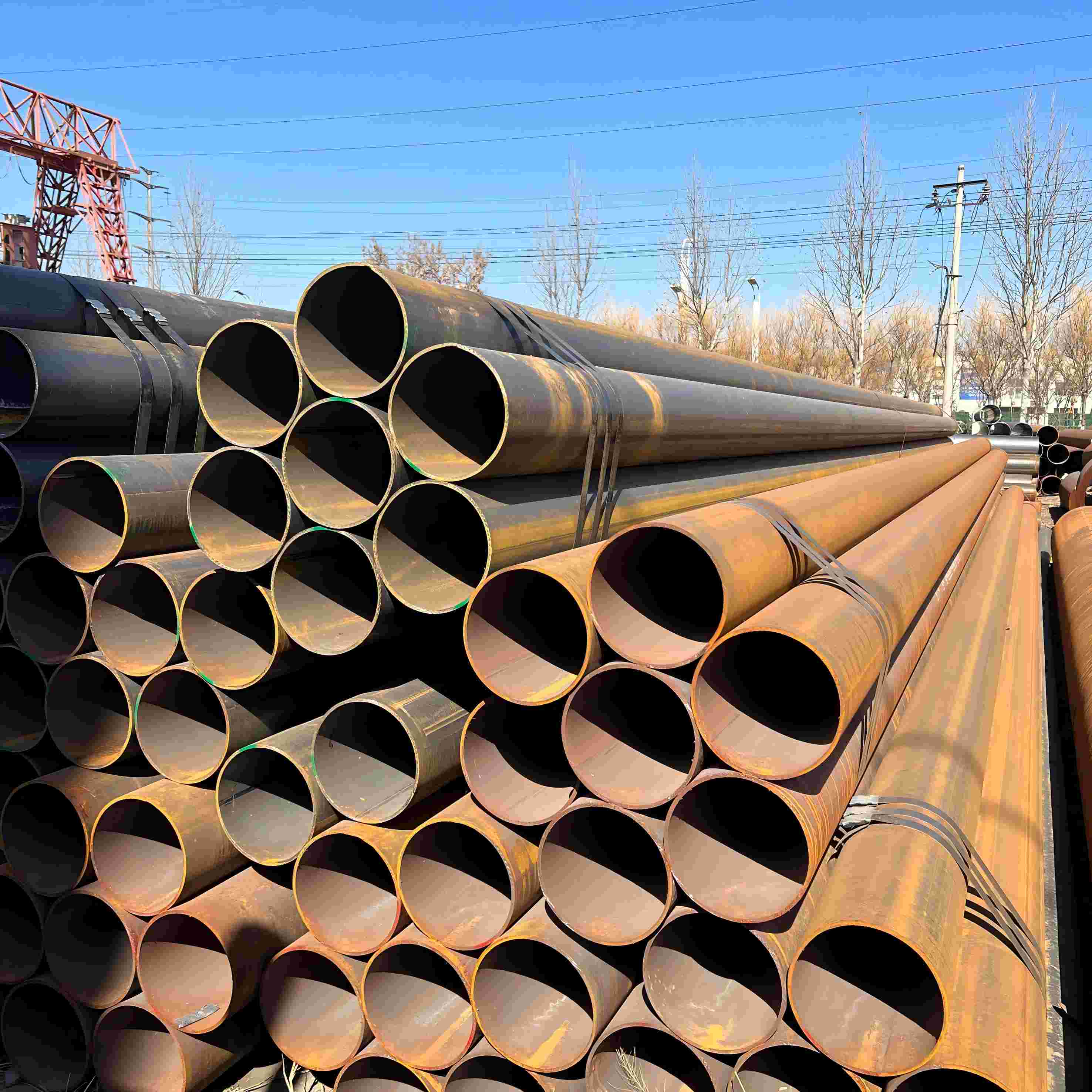 Welded Pipe for Fluid Transportation