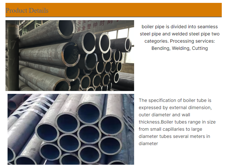 Multi-Purpose Corrosion Resistant Seamless Boiler Tube